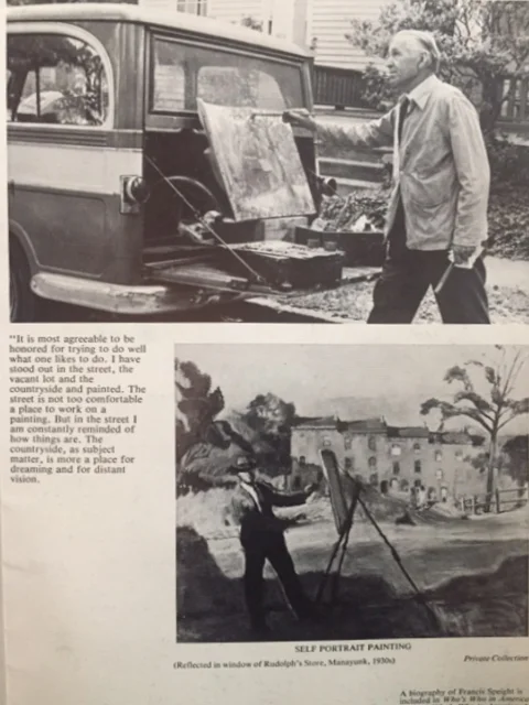 Francis Speight at Work - Early 1900s