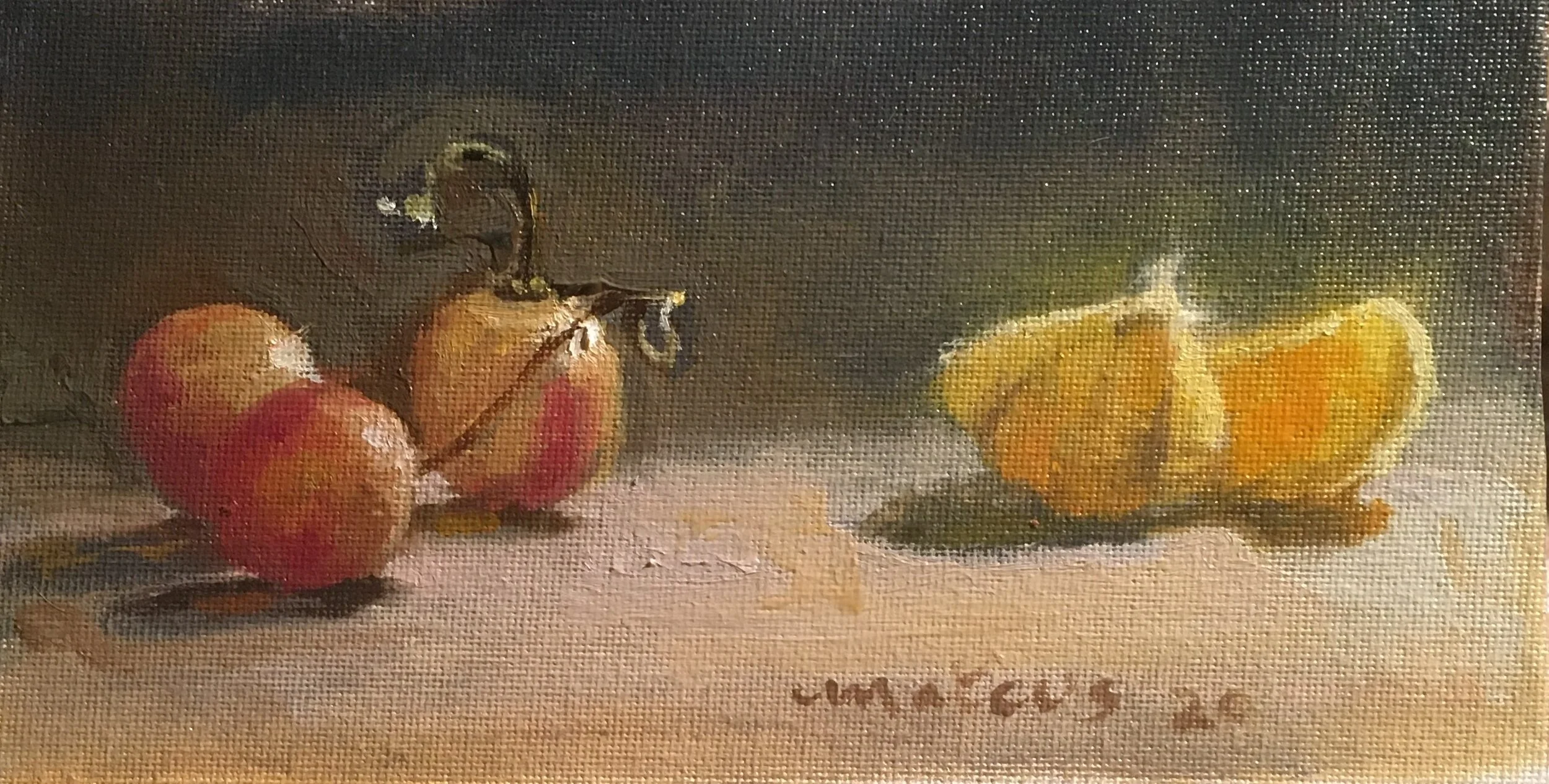 GRAPES AND TANGERINE