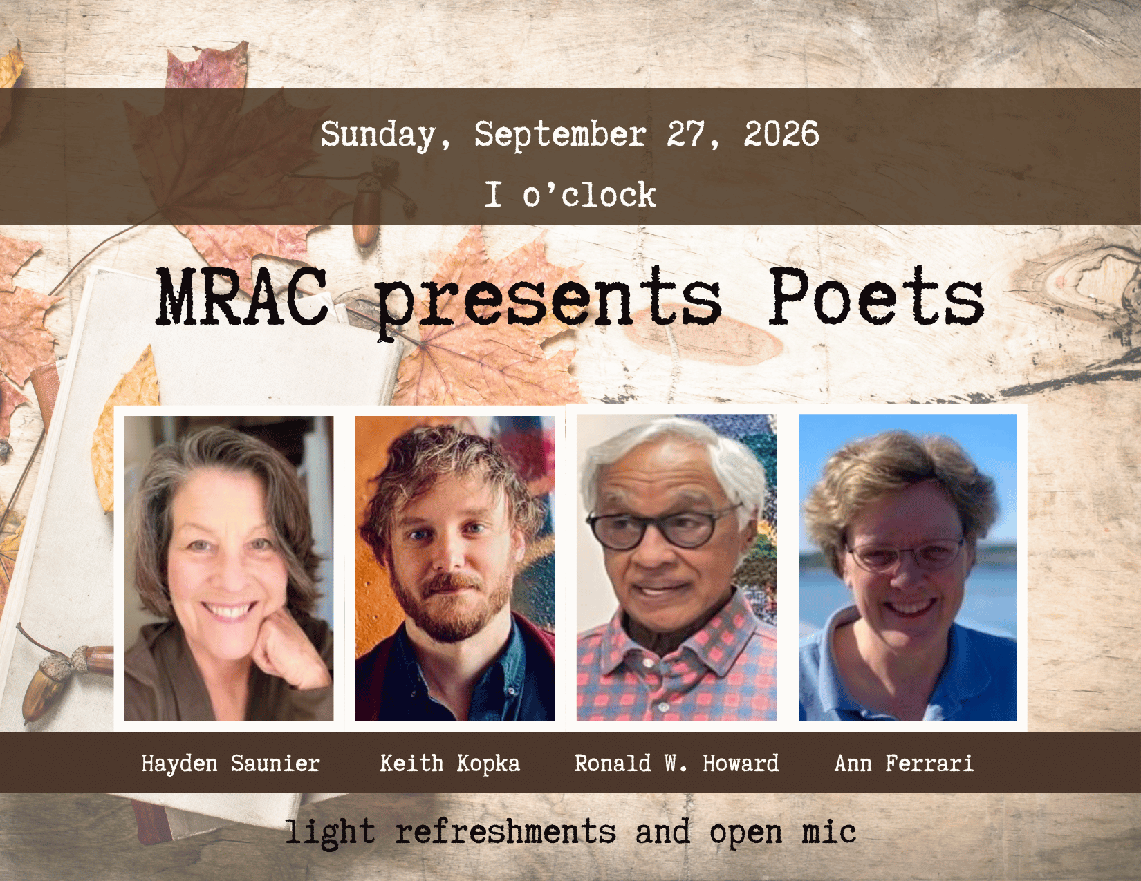 Poetry at MRAC