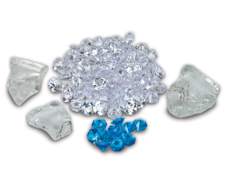 Fire & Ice -Clear and Blue Diamond Media
