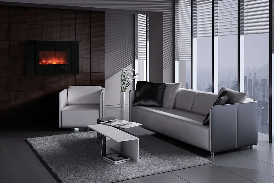 BRING AN AMAZING NEW LOOK TO YOUR HOME WITH A CONTEMPORARY ELECTRIC FIREPLACE