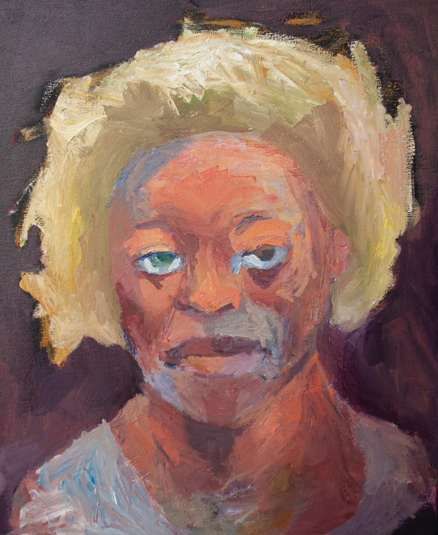 In Honor. 
oil on canvas 

&ldquo;One day our descendants will think it incredible that we paid so much attention to things like the amount of melanin in our skin or the shape of our eyes or our gender instead of the unique identities of each of us a