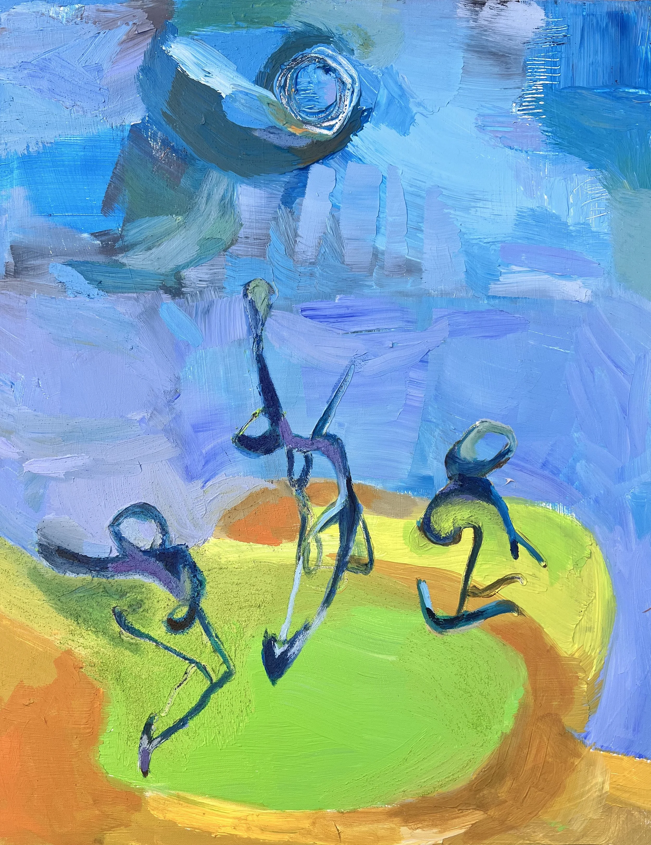 Three Bodies Jumping