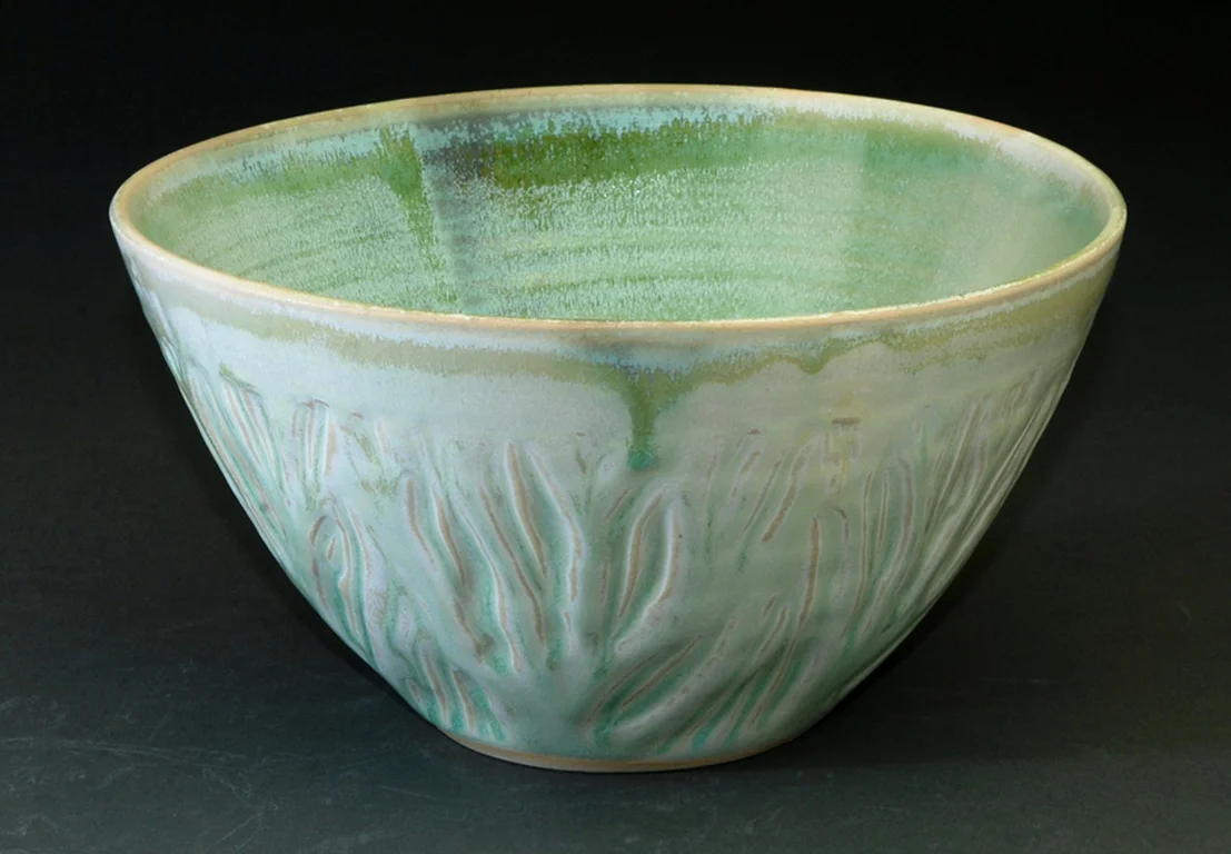 Carved Tree Bowl