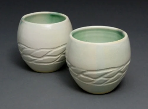 2 Green Wave Cups