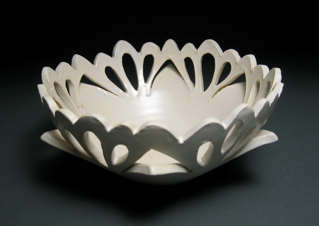 Perforated lotus bowl 