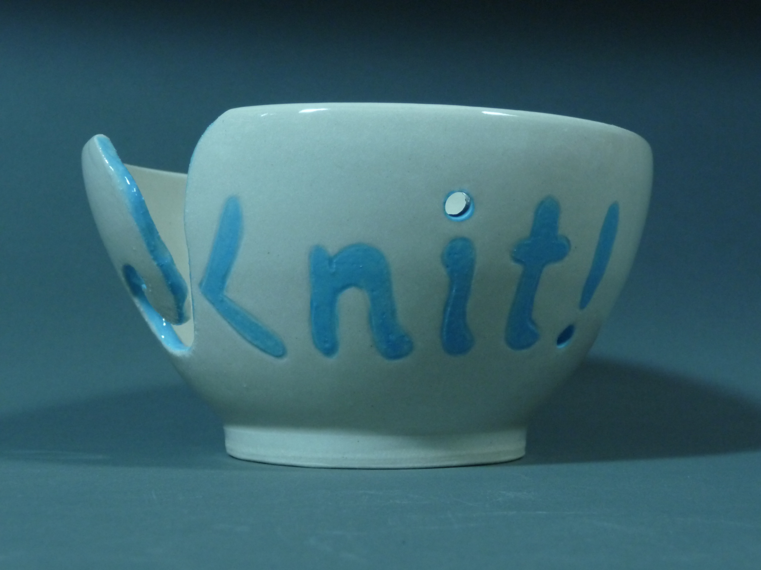 Blue knit bowl Empty.JPG