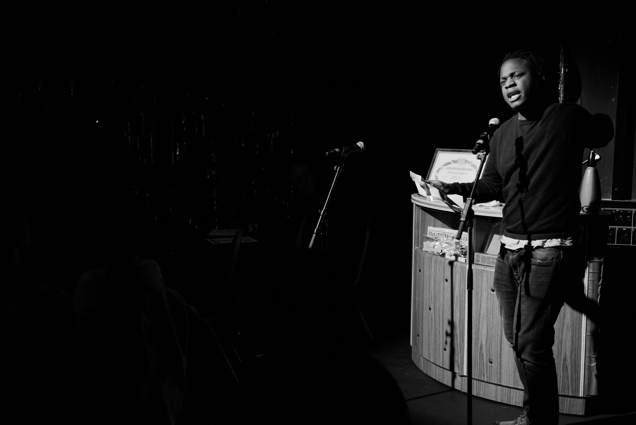 John Akinde - Spoken Not Stirred - Meat Raffle