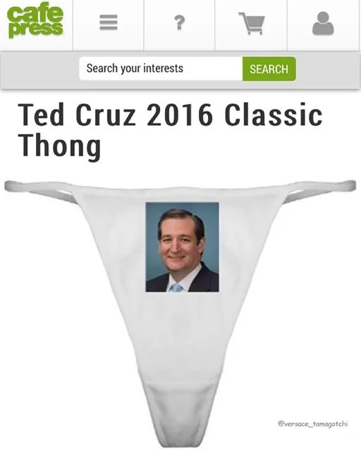 TED CRUZ THONG PHIL CHANG DOUBLE OR NOTHING