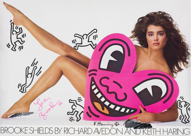 SUZI JONES DOUBLE OR NOTHING BROOKE SHIELDS RICHARD AVEDON KEITH HARING