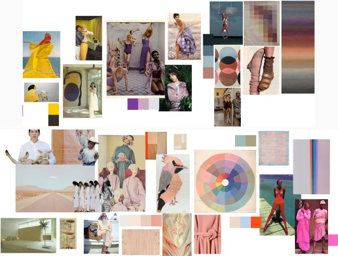 MARA HOFFMAN MOOD BOARD DOUBLE OR NOTHING