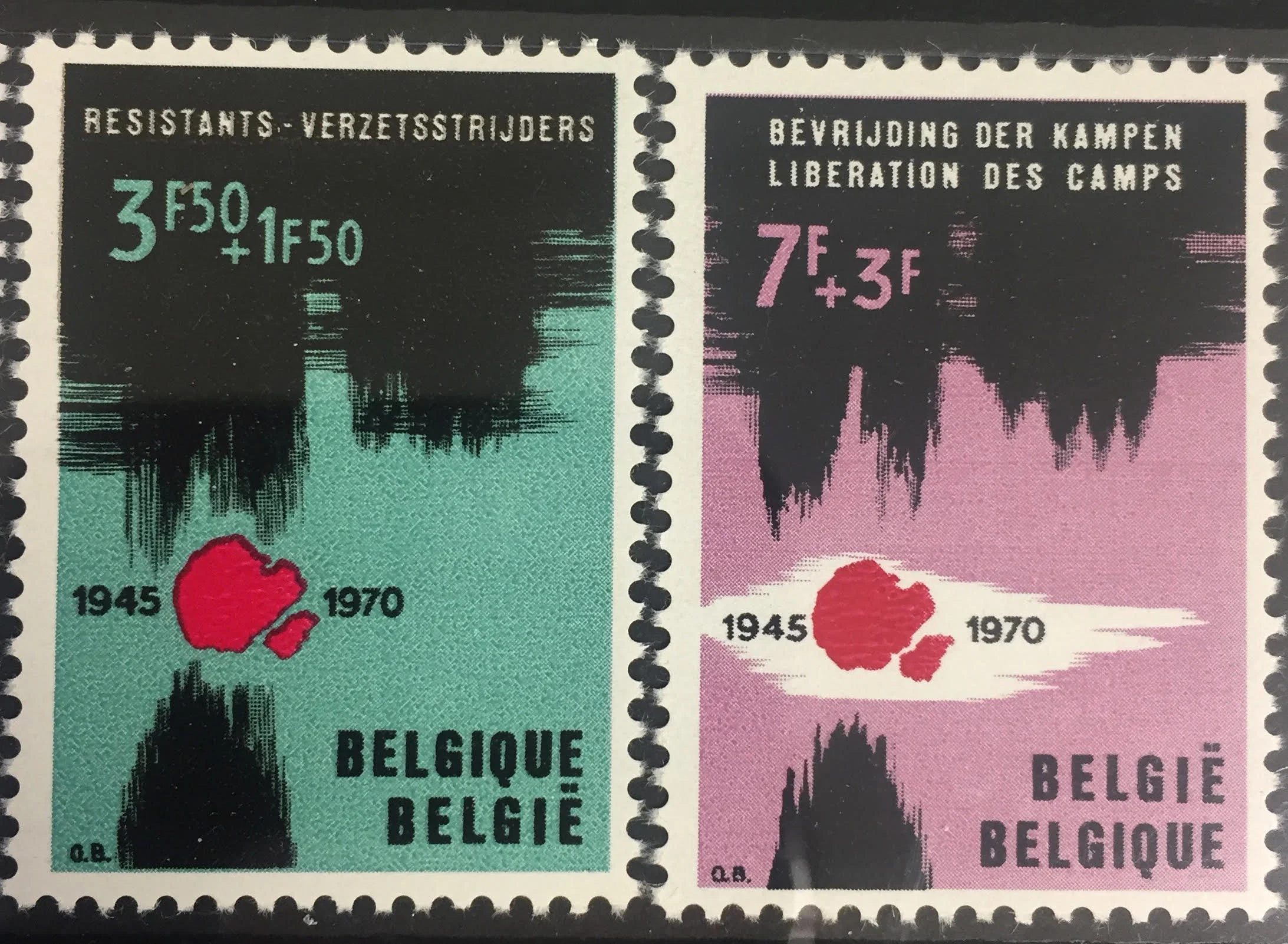 Various Postage Stamps,&nbsp;1970–1990.