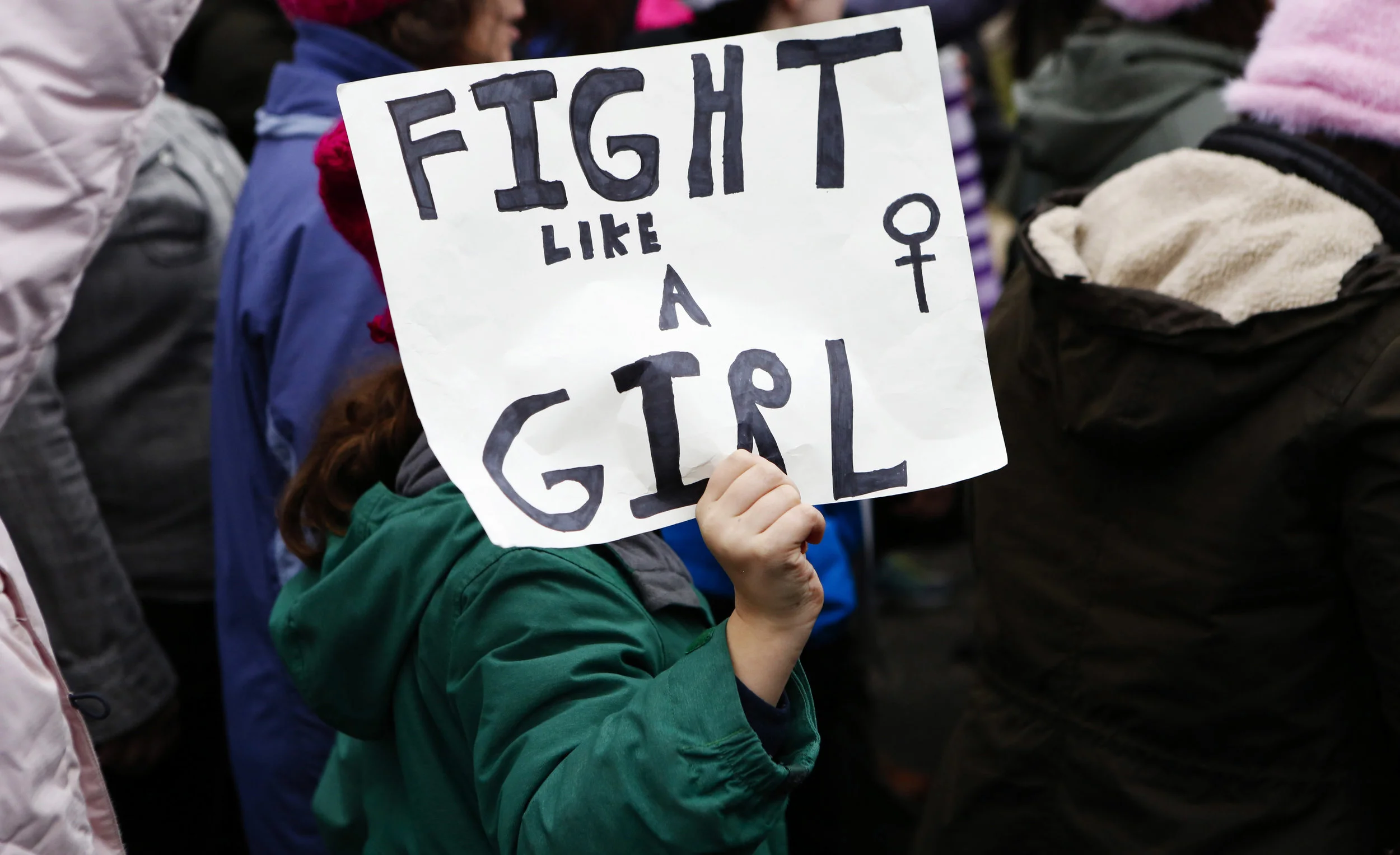 POWER OF PROTEST DOUBLE OR NOTHING WOMEN'S MARCH