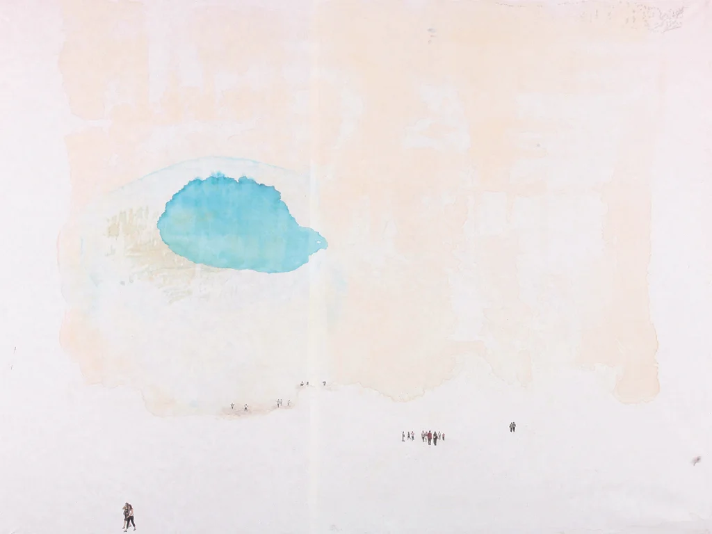 Memory Gap _ 202 190x260cm mixed media 2006