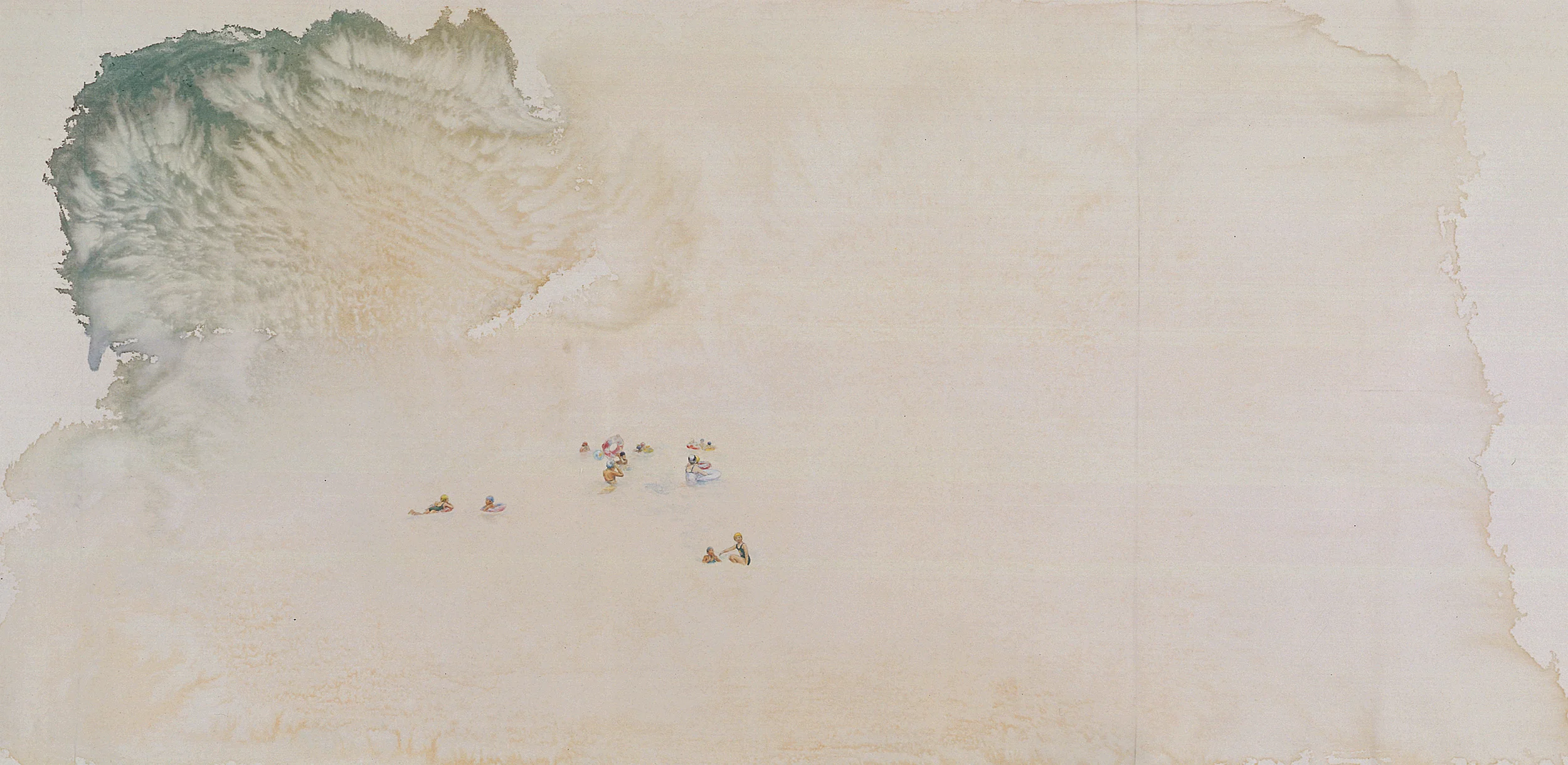 Memory Gap _ 1114 125x260cm mixed media 2006 Seoul Museum of Art