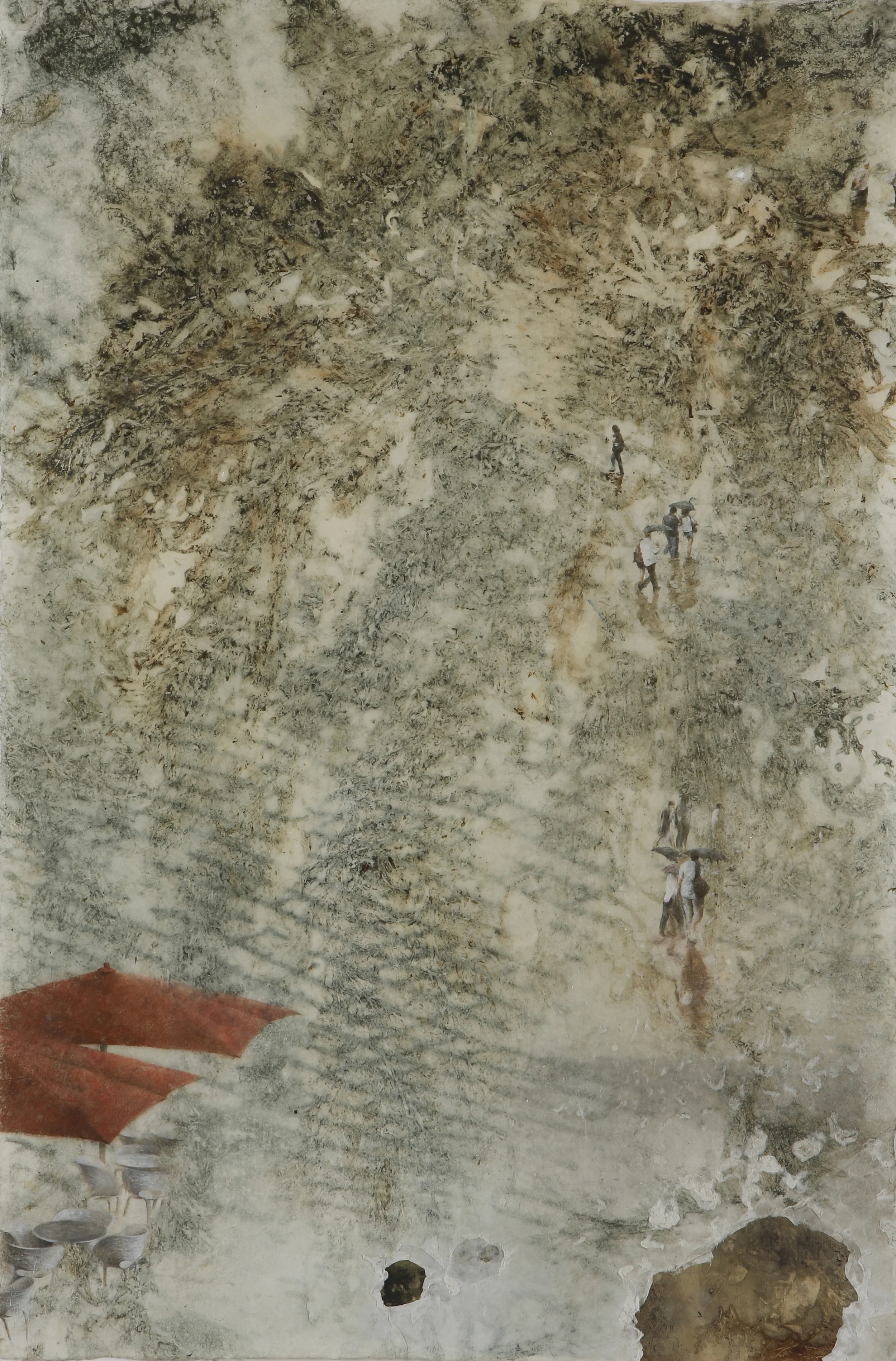 Memory Gap _ Love is not 94x63cm mixed media 2012