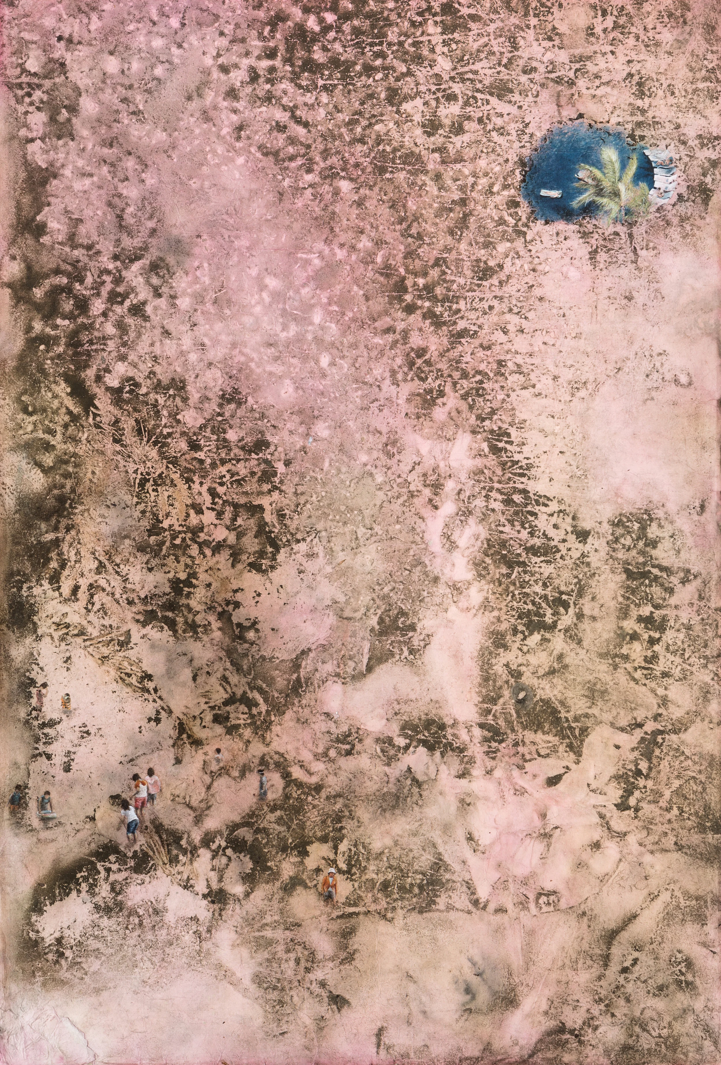 Memory Gap _ Surin Islands 4 94x63cm mixed media 2014