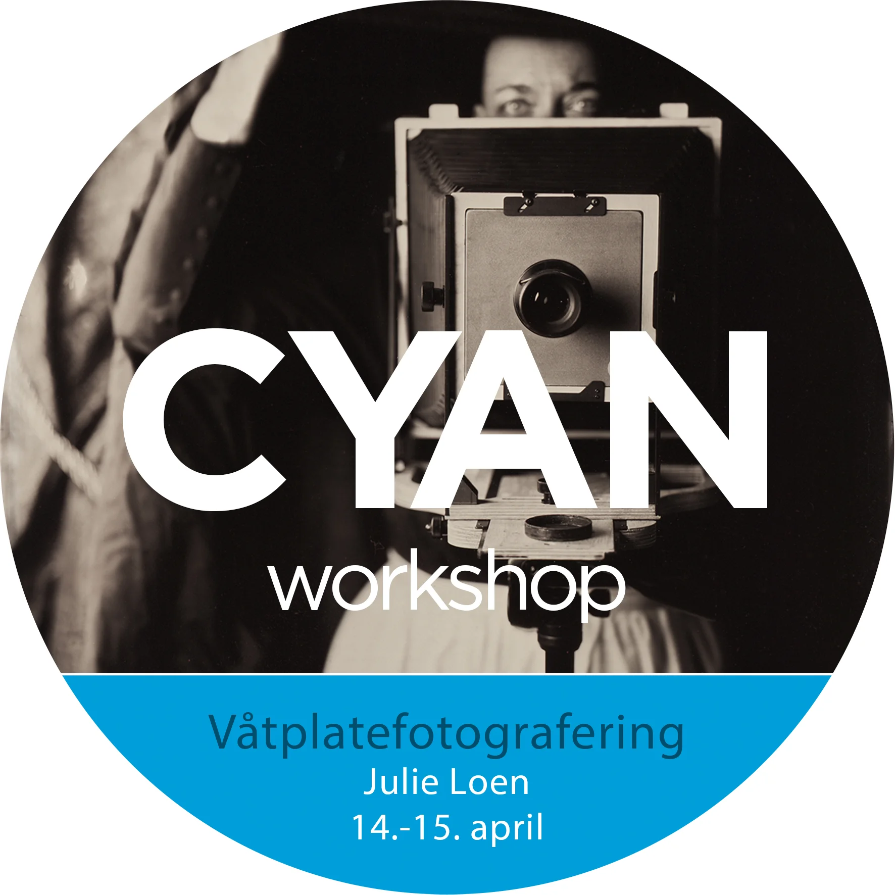 Workshop i våtplate-fotografering med Julie Loen