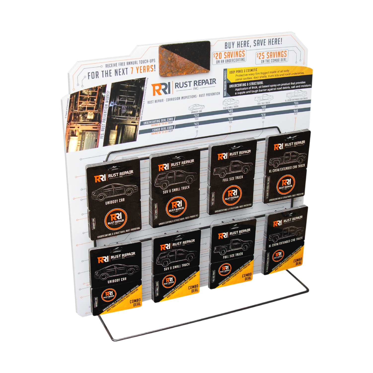 Gift Card & Display Rack