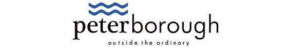 City of Peterborough logo - outside the ordinary