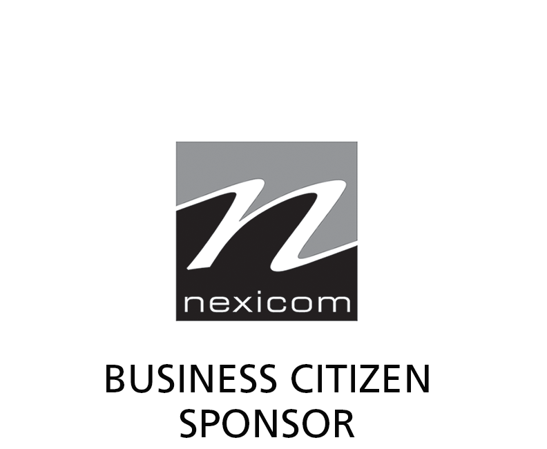 Nexicom logo - BW - Business Citizen Sponsor label.png