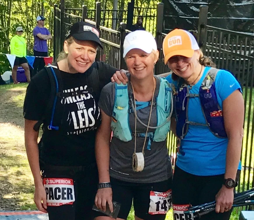 Finish line smiles!