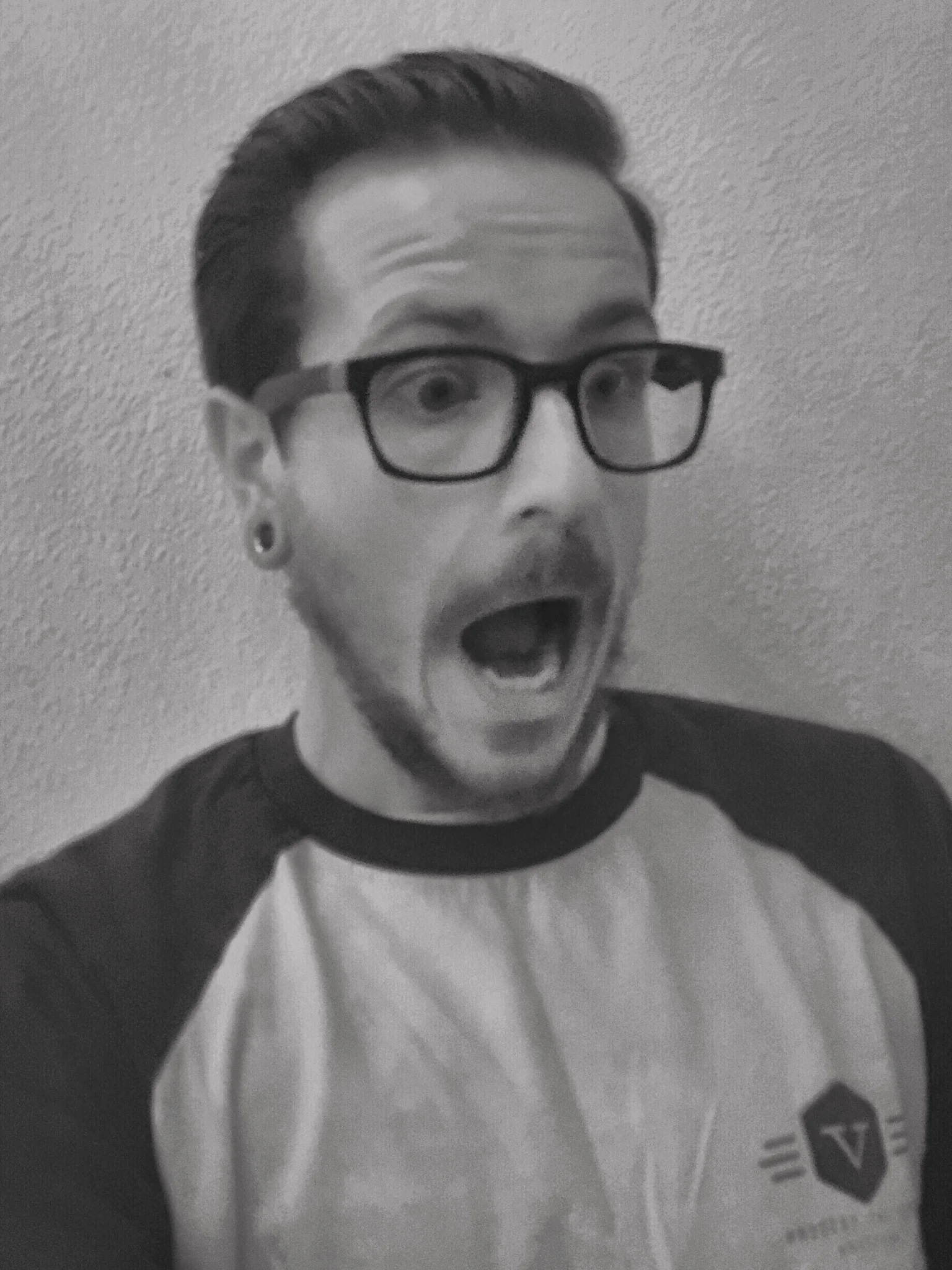 My ears feel as if they were struck ablaze.