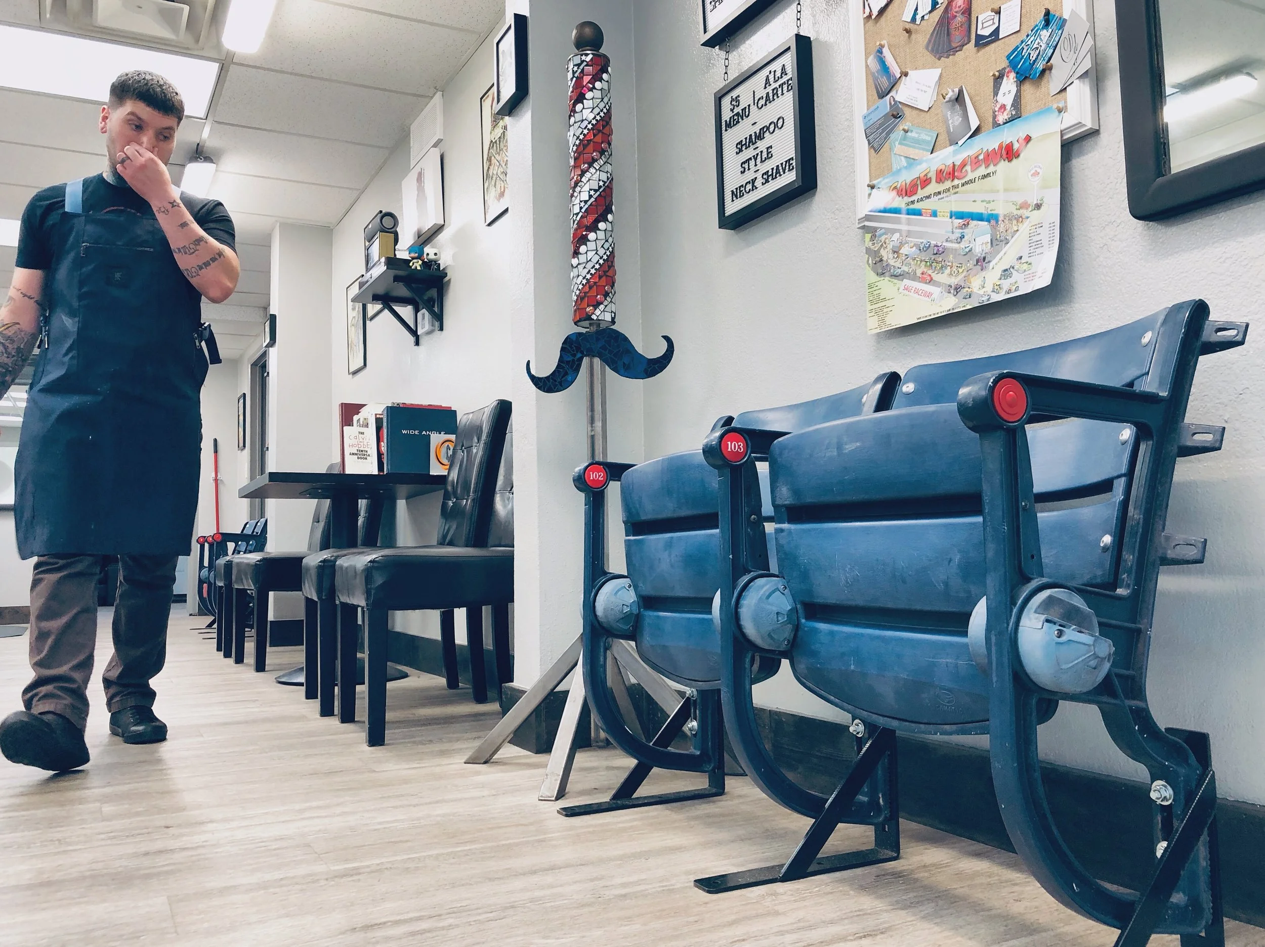 Planning Ahead (Starting the search for a 5th barber)