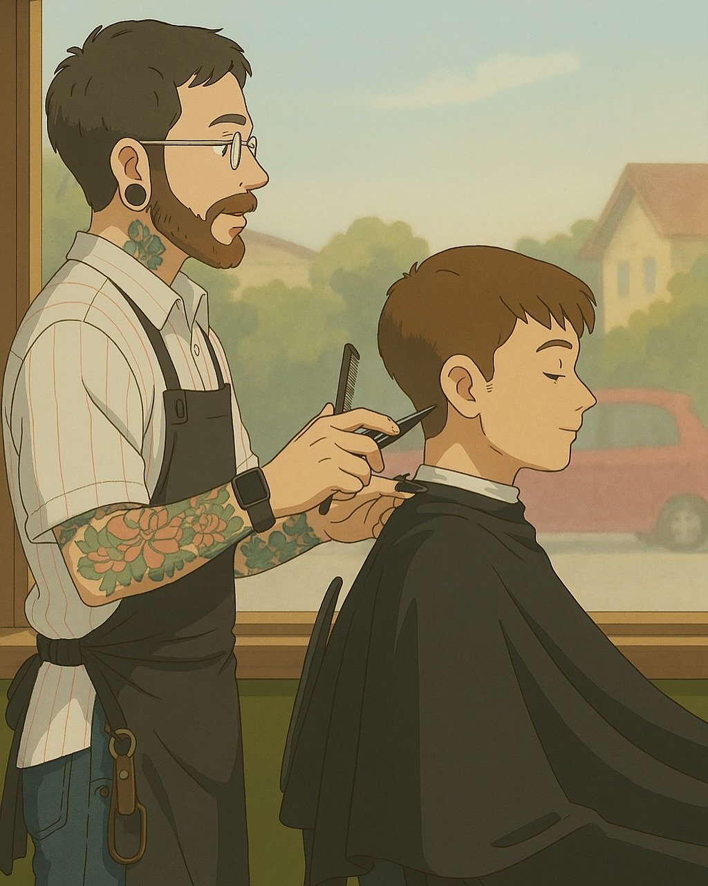 Nestled on a quiet cobblestone street, somewhere tucked between cozy bakeries and whimsical flower shops, you&rsquo;ll find The Barber Story&mdash;a barbershop that feels right at home in this quaint little village. Here, scissors hum softly, friends