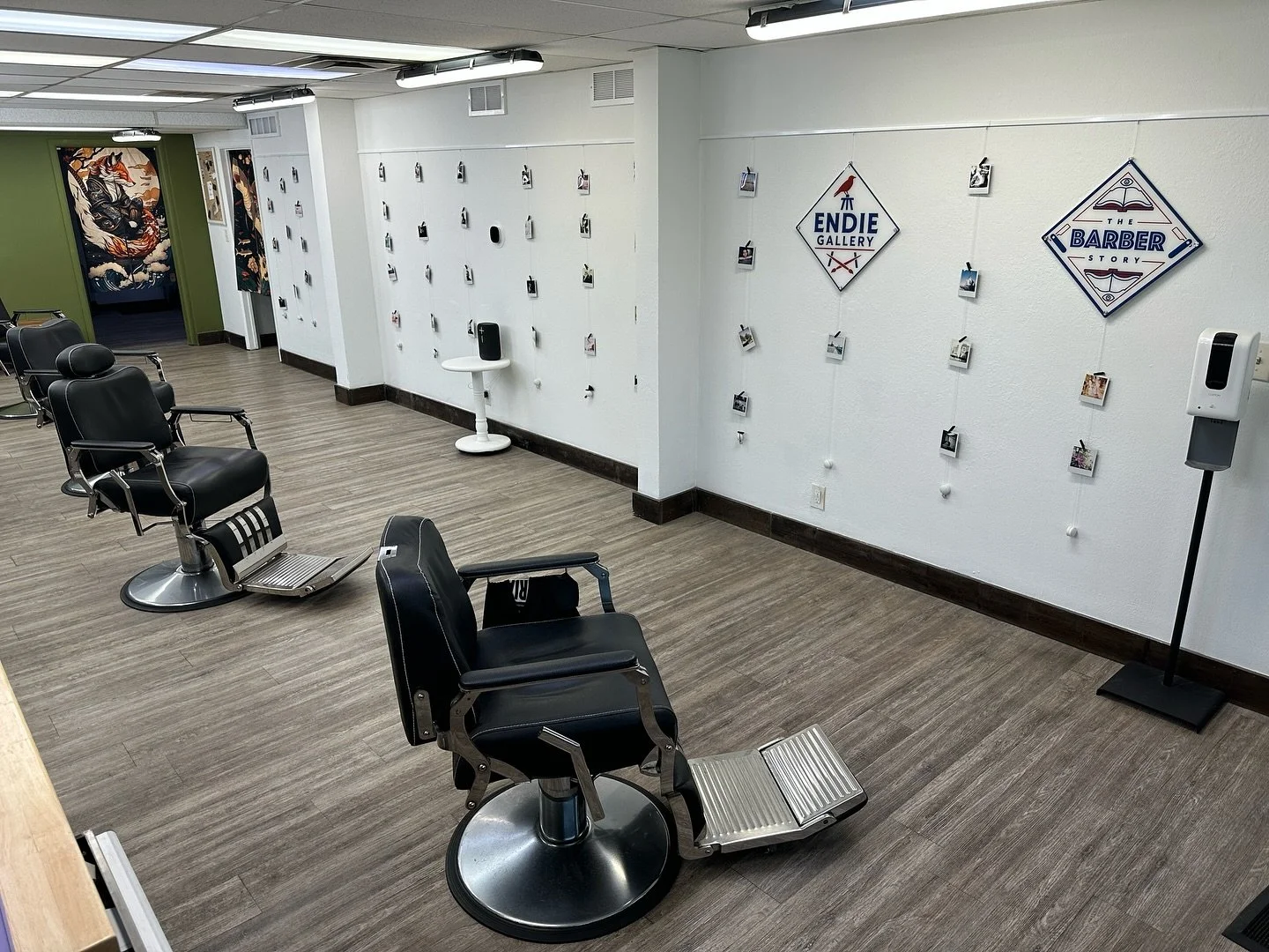 @endiegallery signage finally arrived! Our first artist showcase will be starting in a few short weeks, and the Polaroids will be placed into storage. Make sure you stop by before the preview gallery closes to say hi and learn more about the new gall