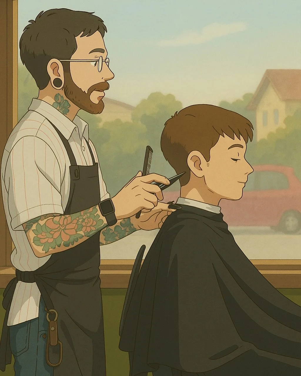 Nestled on a quiet cobblestone street, somewhere tucked between cozy bakeries and whimsical flower shops, you&rsquo;ll find The Barber Story&mdash;a barbershop that feels right at home in this quaint little village. Here, scissors hum softly, friends