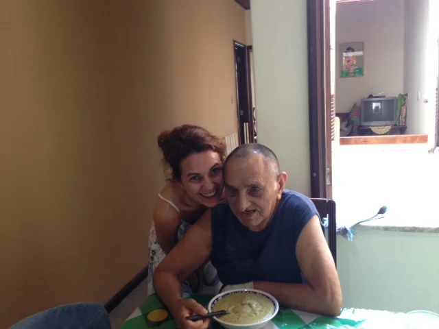 Eu e meu pai em Novembro de 2014