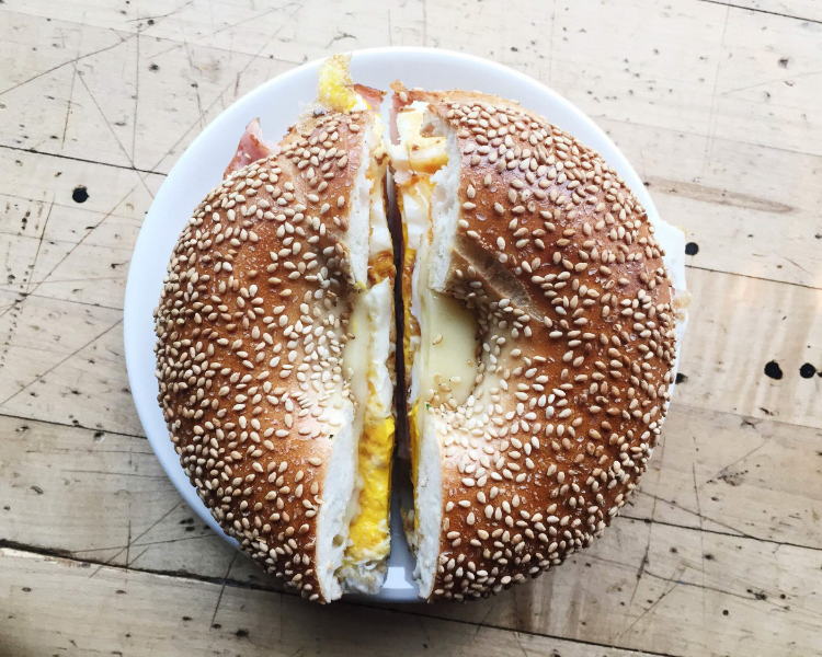The ultra savory Ham, Egg, & Cheese