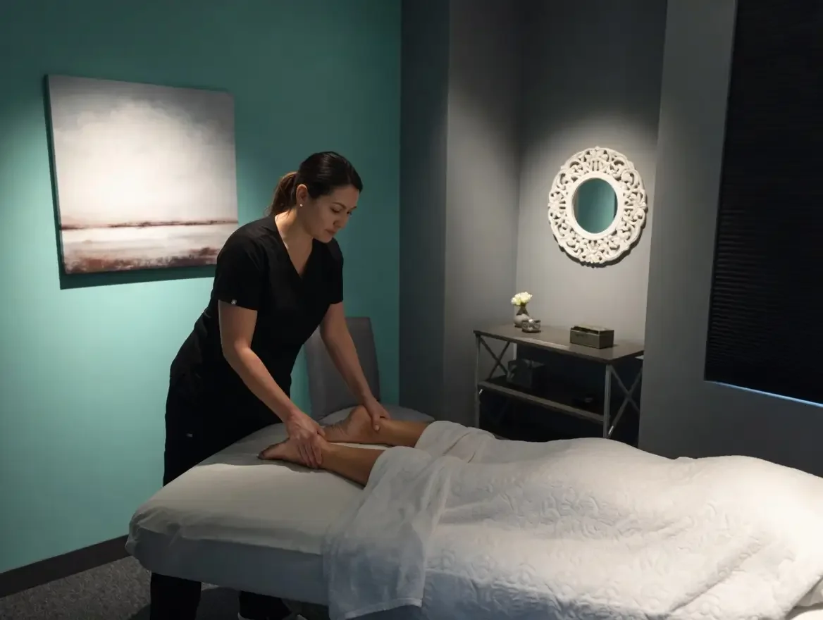 Expert reflexology treatment focusing on the feet at Massage Hope therapeutic center in Lansdowne, Leesburg VA