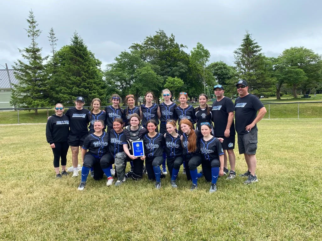  The Avalon Wave girls’ softball team, comprised of youths hailing from the Goulds and Petty Harbour-Maddox Cove, are the 43rd annual Constable William Moss U15 female champions. In the back, from left, are manager Angie Condon, coach Rebecca Coley, Claire Nickel, Chloe Stack, Meadow Richards, Rachel Maher, Ally Williams, Kennedy Philpott, Julia Foote, coach Chris Maher and coach Mark Kieley. In the front, from left, are Lilly Quest, Kaileigh Crane, Hailey White, Chloe Kieley, Julia Condon, Emily Pitcher, and Leah Layden. Submitted photo 