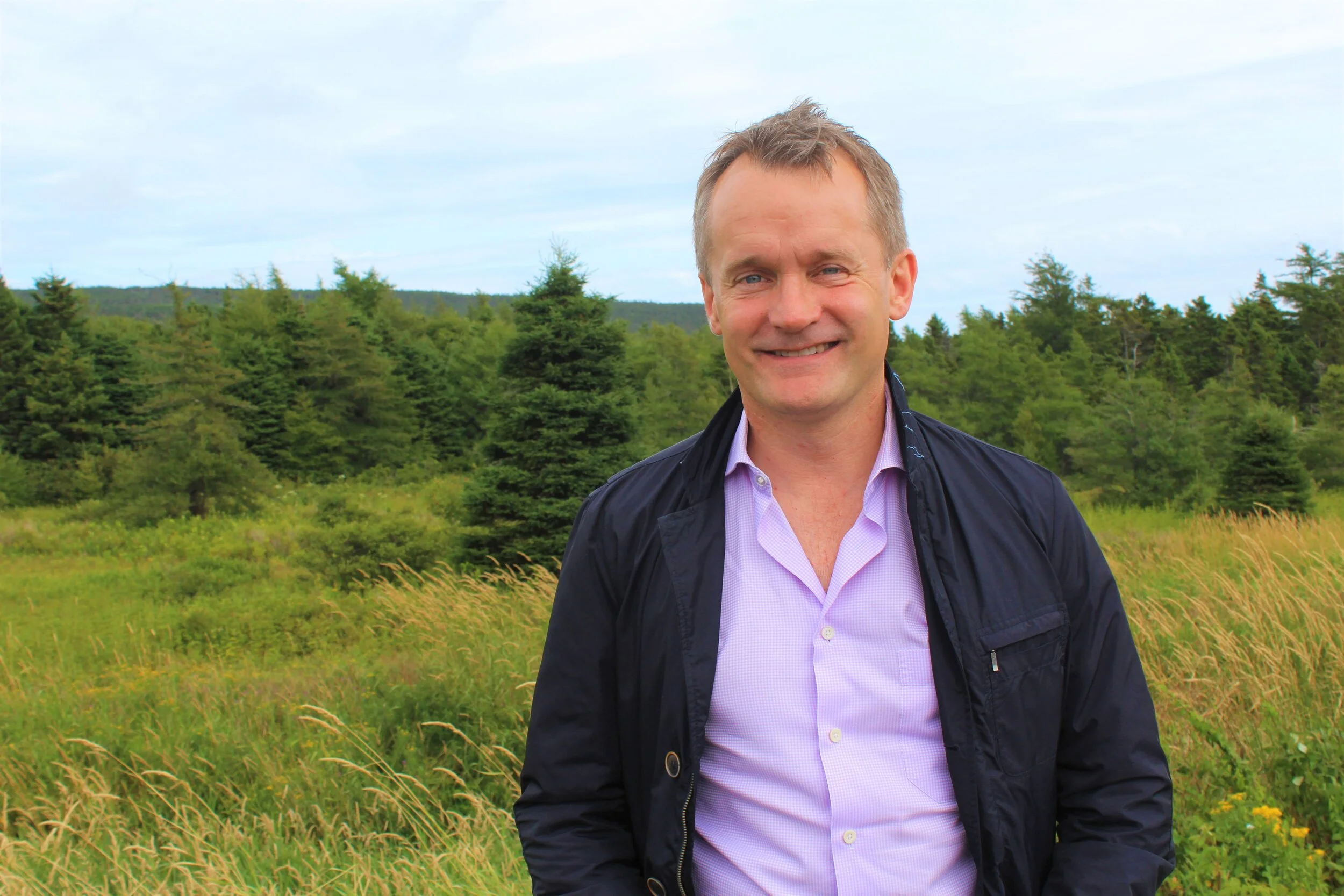 St. John’s South – Mount Pearl MP Seamus O’Regan outside Keith’s Diner in the Goulds following an interview with the Irish Loop Post. Chris Lewis photo