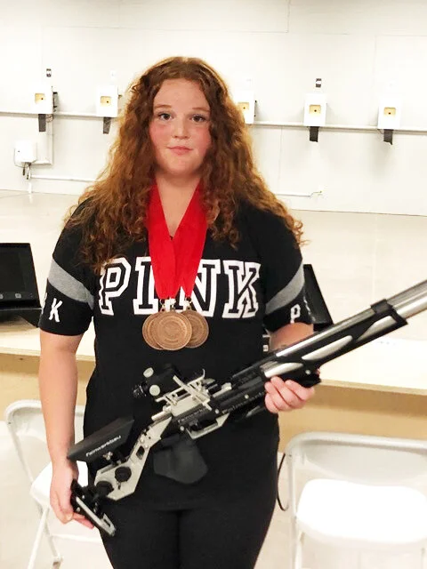  Kelsey Power, 19, of Bay Bulls has been involved in air rifle shooting since she was 12-years-old, and is now preparing for her first out-of-country competition in Cleveland, Ohio this coming January. 
