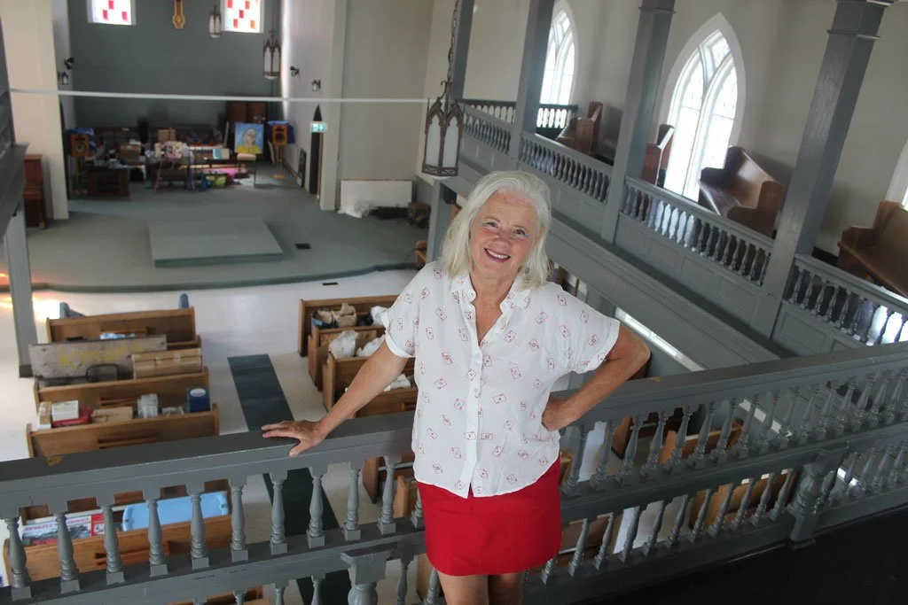  Linda Goodyear has bought St. Peter’s Roman Catholic Church in Witless Bay with the intention of repurposing it as a gallery to showcase art from the Southern Shore and St. Mary’s Bay. Mark Squibb photo 
