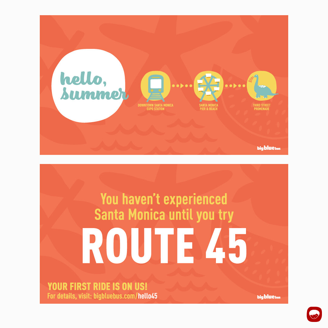 campaign - route 45 - digital screen