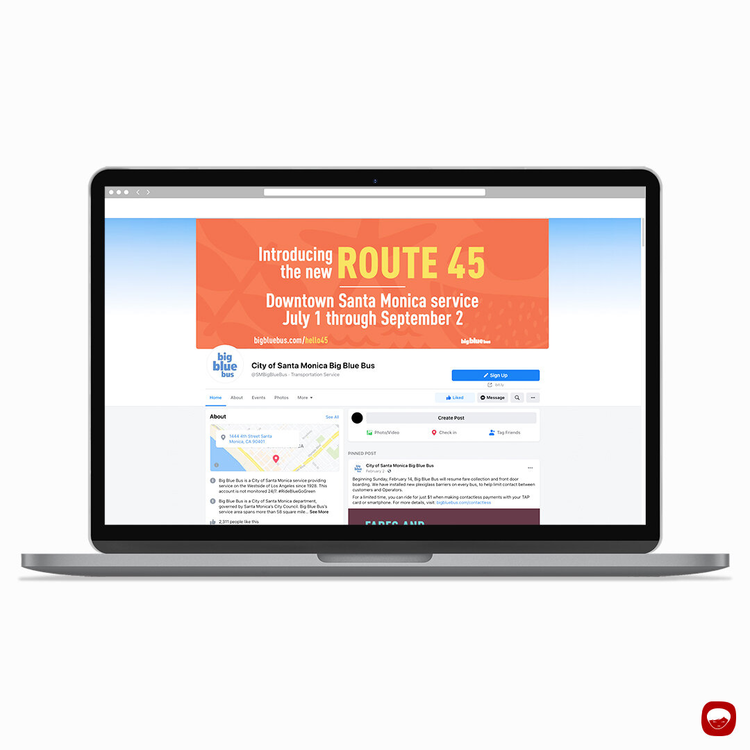 campaign - route 45 - social media - facebook