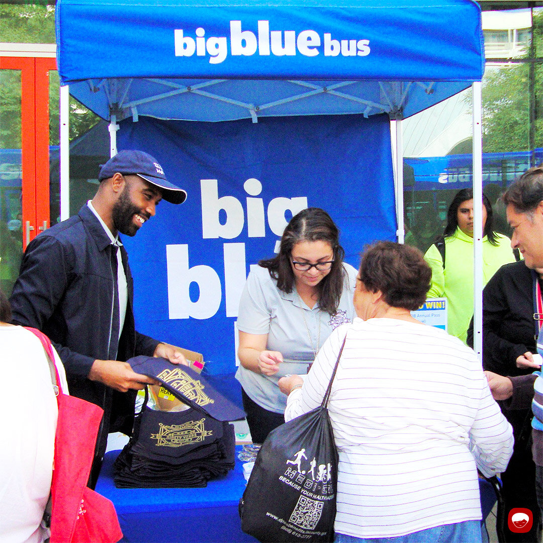 campaign - big blue bus - 90th anniversary - bag