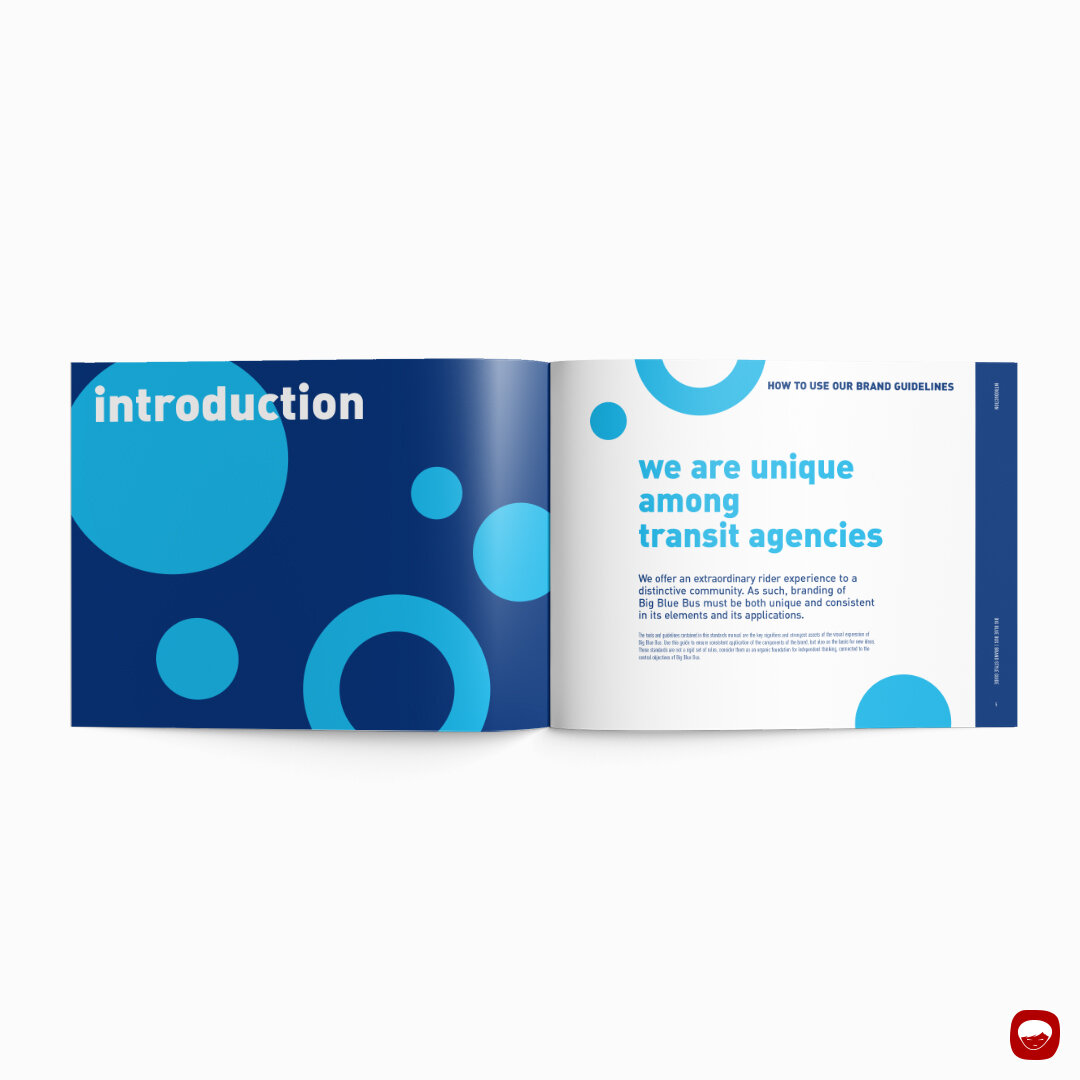 brand guidelines - big blue bus