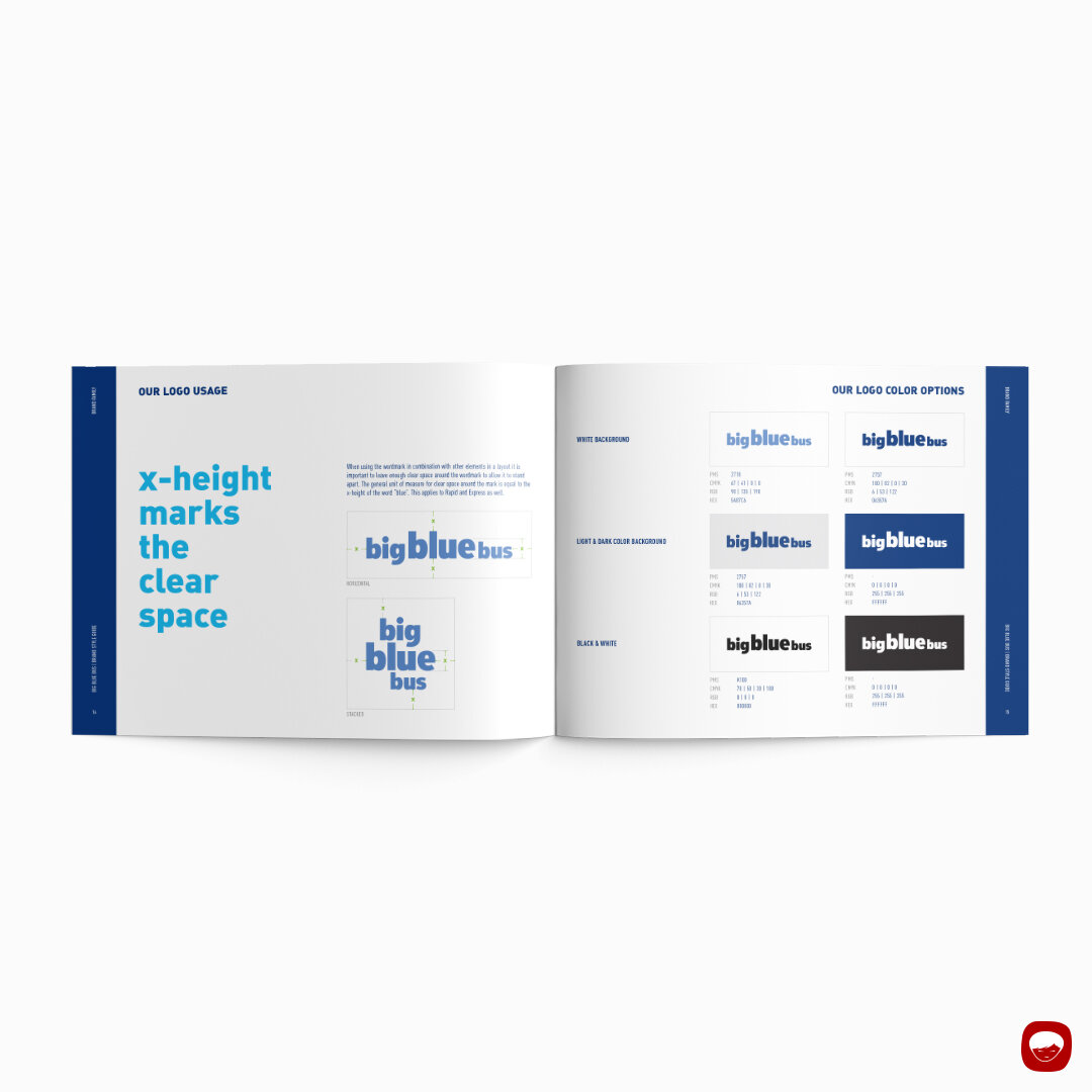 brand guidelines - big blue bus