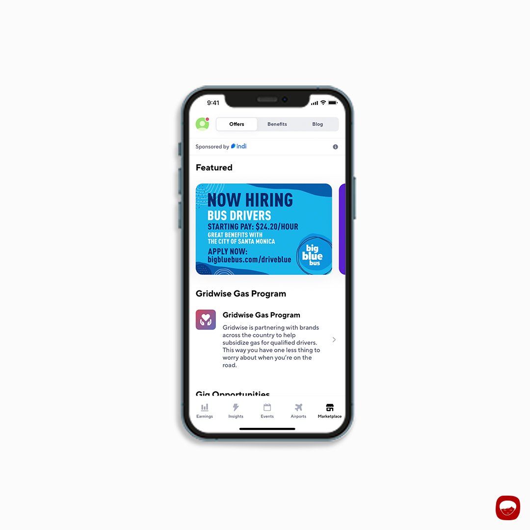 campaign - mco recruitment - in-app advertisement - gridwise