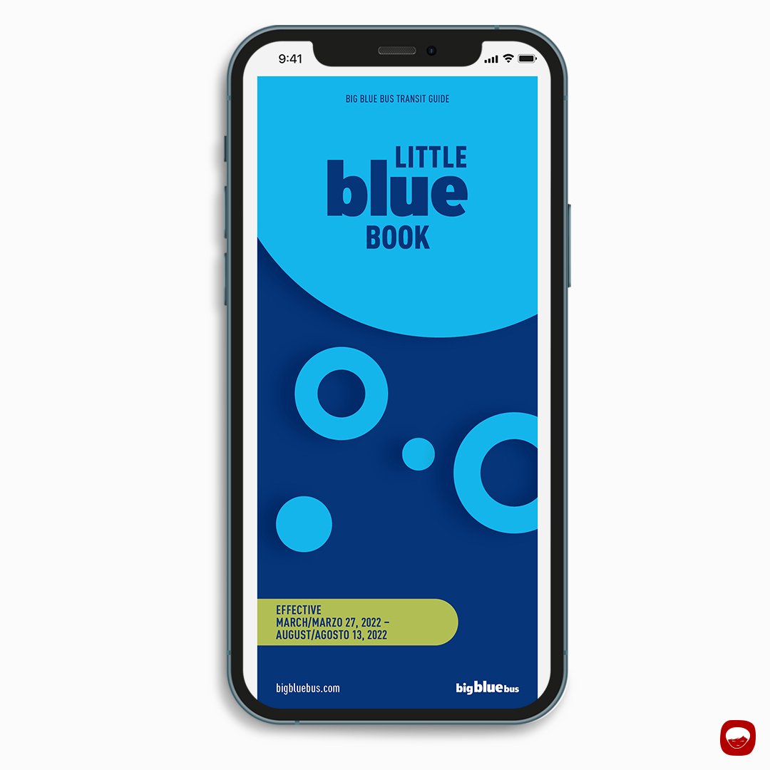 big blue bus - little blue book - digital