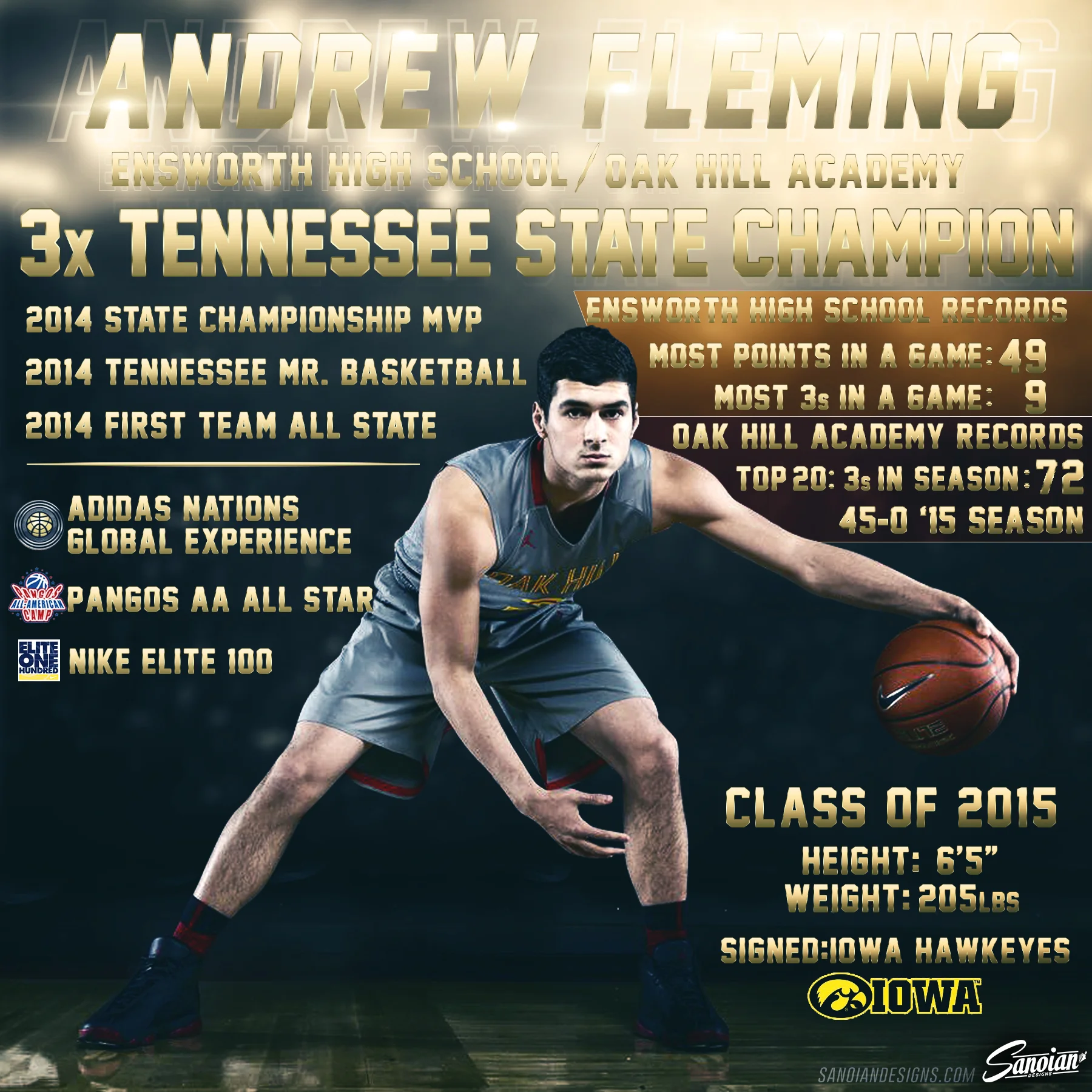 Andrew Fleming - Oak Hill Academy
