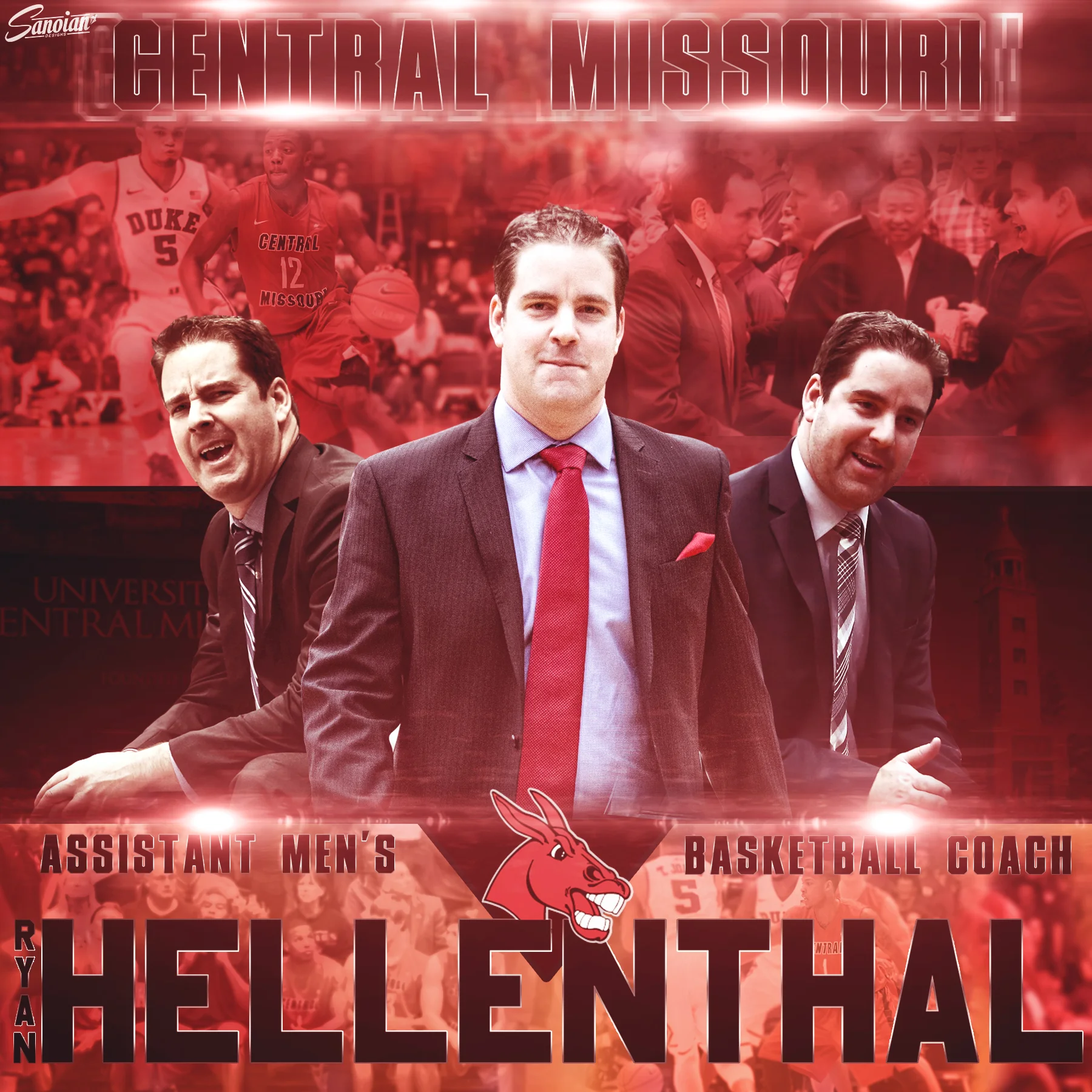 Coach Hellenthal - Central Missouri Men's Basketball Assistant Coach