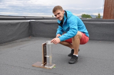 Vladimir Hamouz at the test site Høvringen