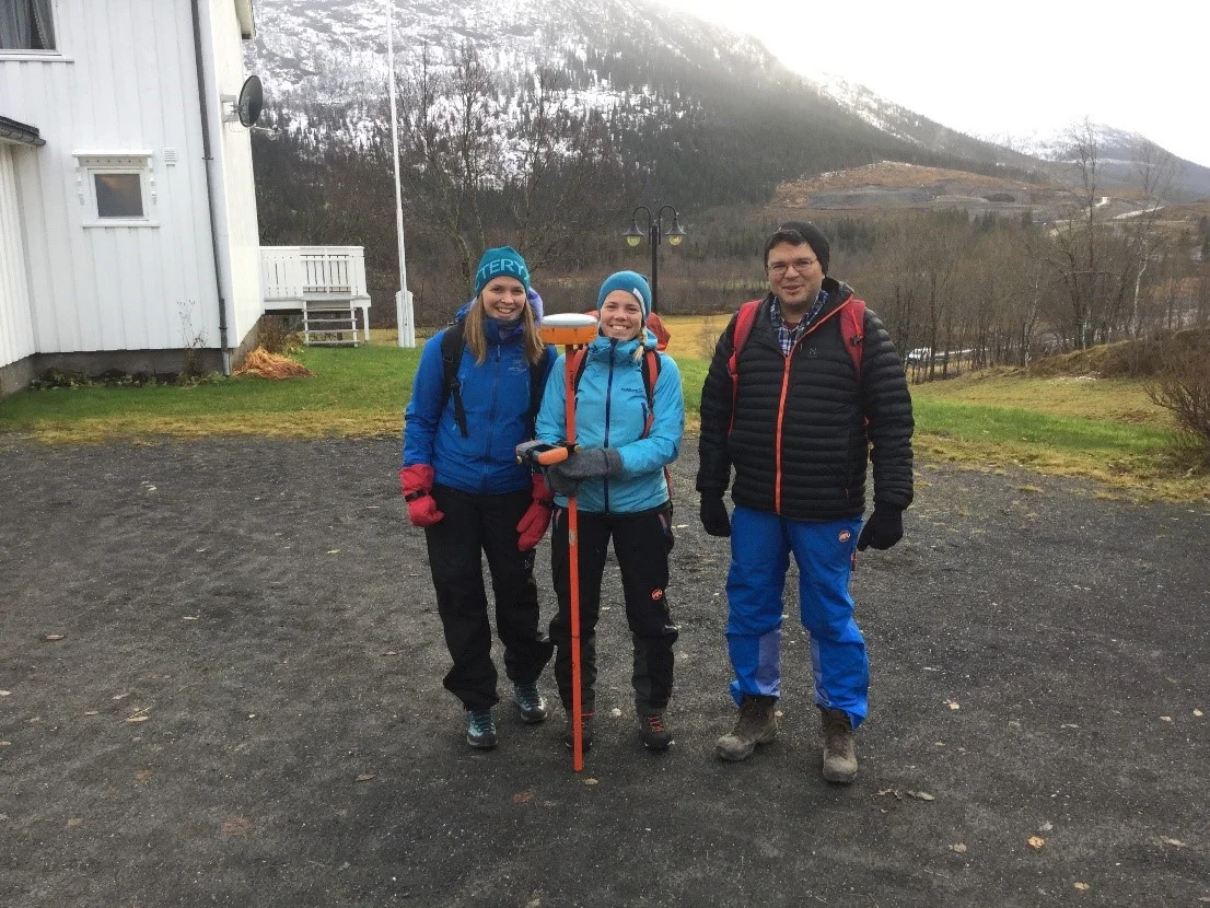 Feltteamet i Helgeland Sør, Fra venstre, Marte, Anne, Jose