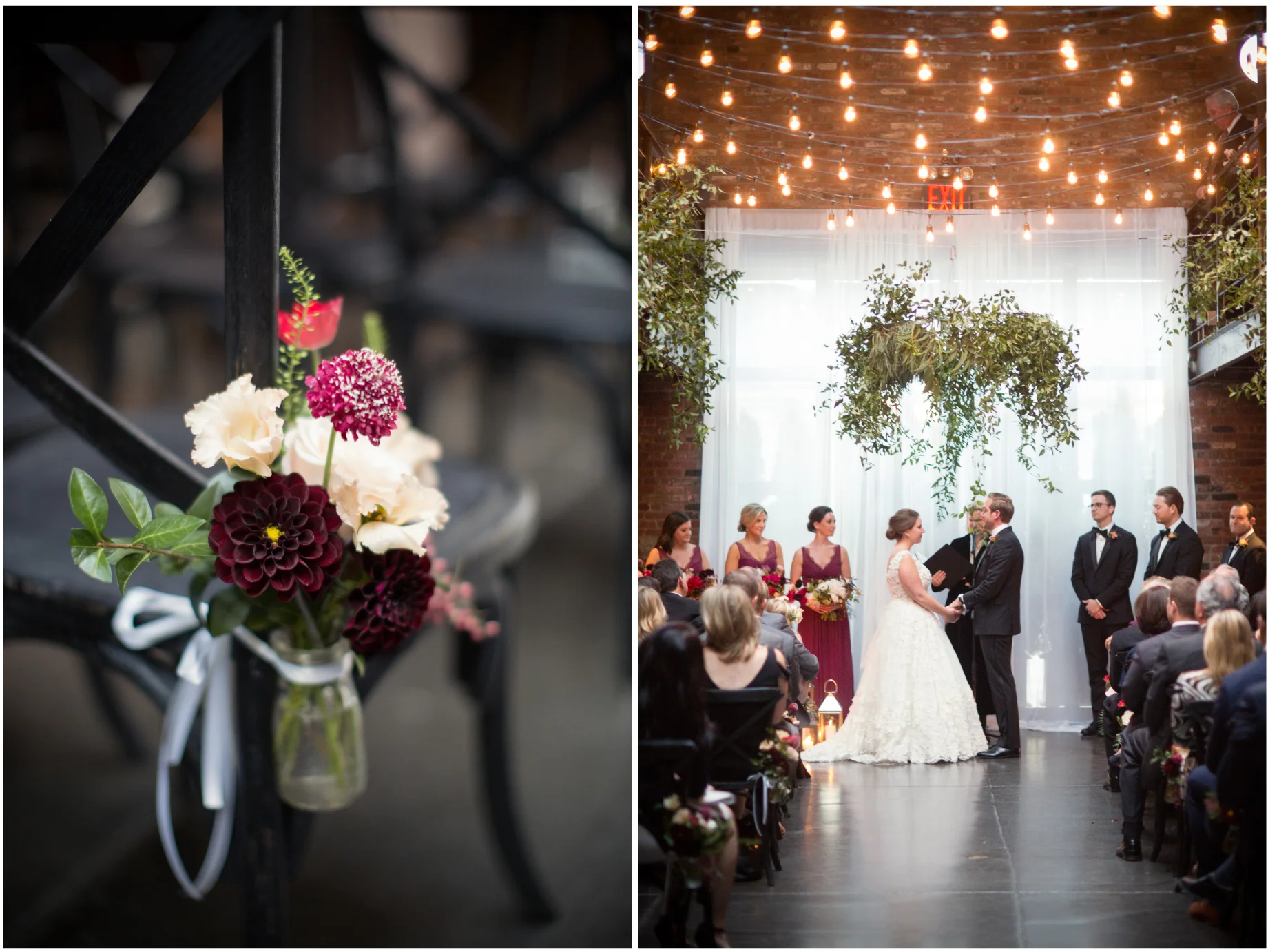Kristen and Chris | The Foundry | Weddings by Two